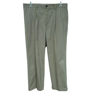 Dockers Mens Classic Fit Casual Pants 36 X 29 Dark Khaki 100% Cotton